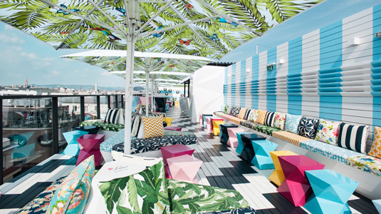 rooftop lamee HOTEL Wien LIFESTYLE TV Online Magazin Beitrag